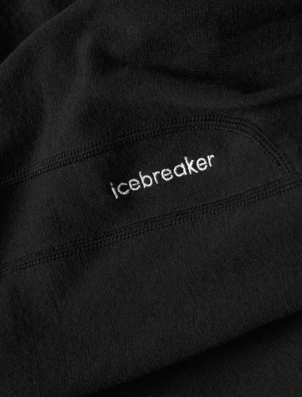 Icebreaker mujer medias de tiro alto merino fastray 0V2J0733 ropa negro