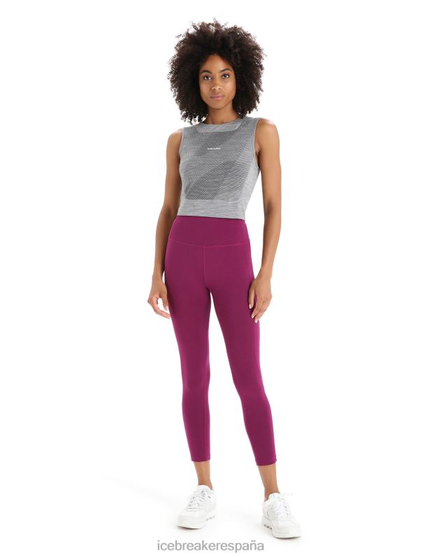 Icebreaker mujer medias de tiro alto merino fastray 0V2J0734 ropa ir baya