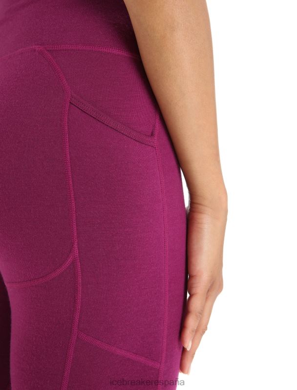 Icebreaker mujer medias de tiro alto merino fastray 0V2J0734 ropa ir baya