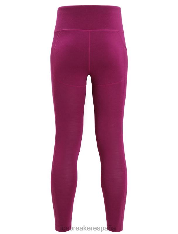 Icebreaker mujer medias de tiro alto merino fastray 0V2J0734 ropa ir baya