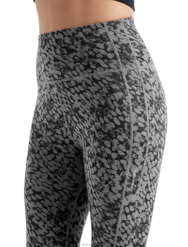Icebreaker mujer merino fastray medias de tiro alto sombras del bosque 0V2J0813 ropa brezo del metro