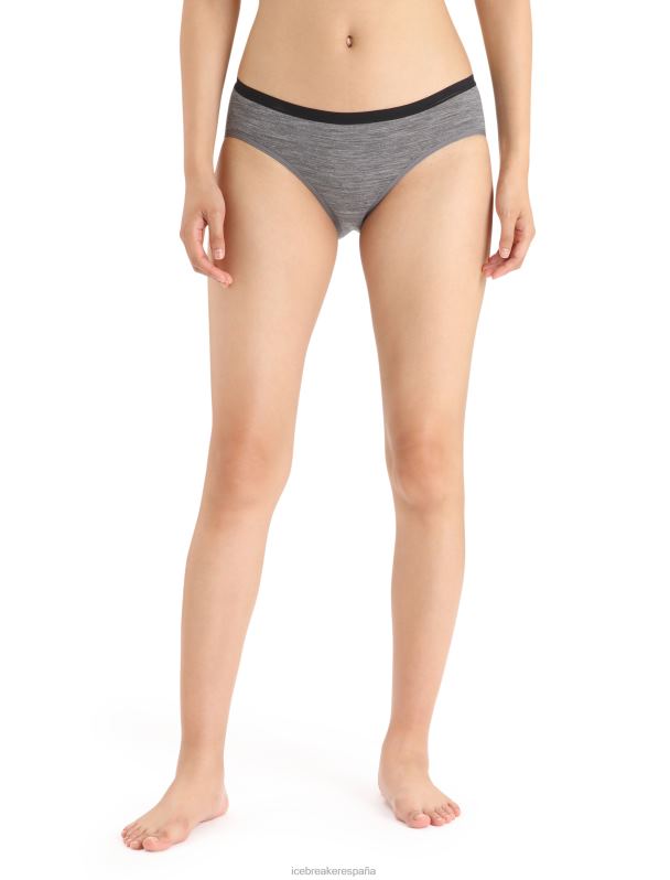 Icebreaker mujer calzoncillos hipkini de sirena de merino 0V2J0514 ropa brezo de piedra arenisca