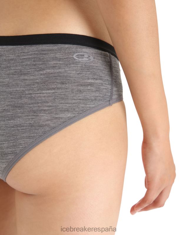 Icebreaker mujer calzoncillos hipkini de sirena de merino 0V2J0514 ropa brezo de piedra arenisca