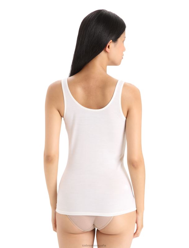 Icebreaker mujer camiseta sin mangas de merino sirena 0V2J0530 ropa nieve