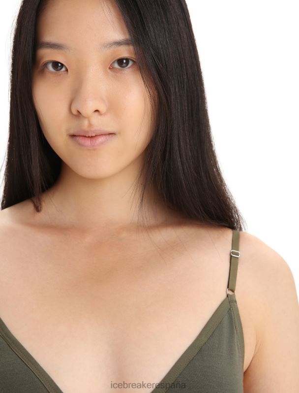 Icebreaker mujer sujetador con relleno de sirena de merino 0V2J0509 ropa cargarse