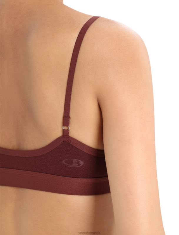 Icebreaker mujer sujetador sirena merino 0V2J0913 ropa Café exprés