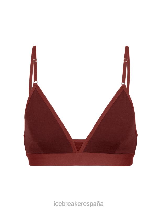 Icebreaker mujer sujetador sirena merino 0V2J0913 ropa Café exprés