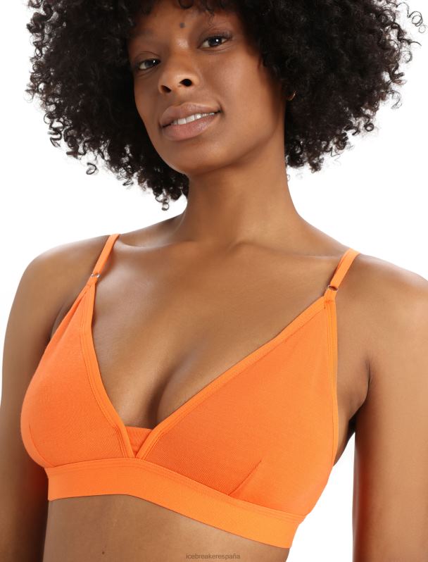 Icebreaker mujer sujetador sirena merino 0V2J0914 ropa destello