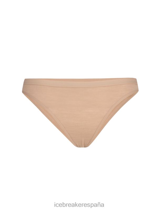 Icebreaker mujer tanga sirena merino 0V2J0521 ropa almendra garapiñada