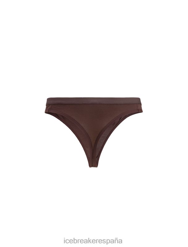 Icebreaker mujer tanga sirena merino 0V2J0522 ropa ocre oscuro