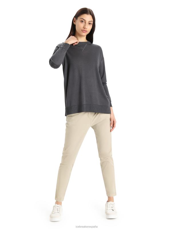 Icebreaker mujer sudadera cool-lite merino nova 0V2J0904 ropa monzón