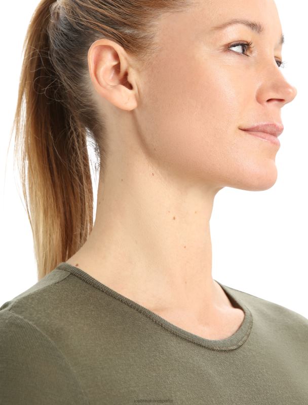 Icebreaker mujer Camiseta térmica de manga larga Merino 175 para uso diario. 0V2J0817 ropa cargarse