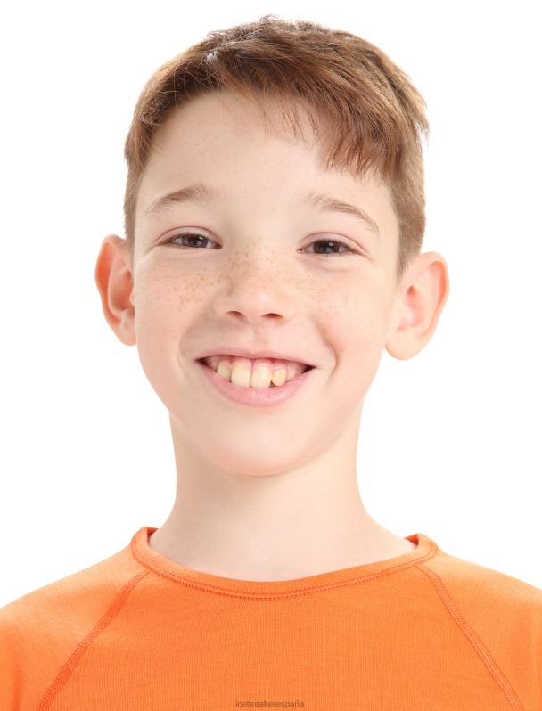 Icebreaker niños Camiseta térmica de manga larga Merino 200 Oasis 0V2J0942 ropa destello