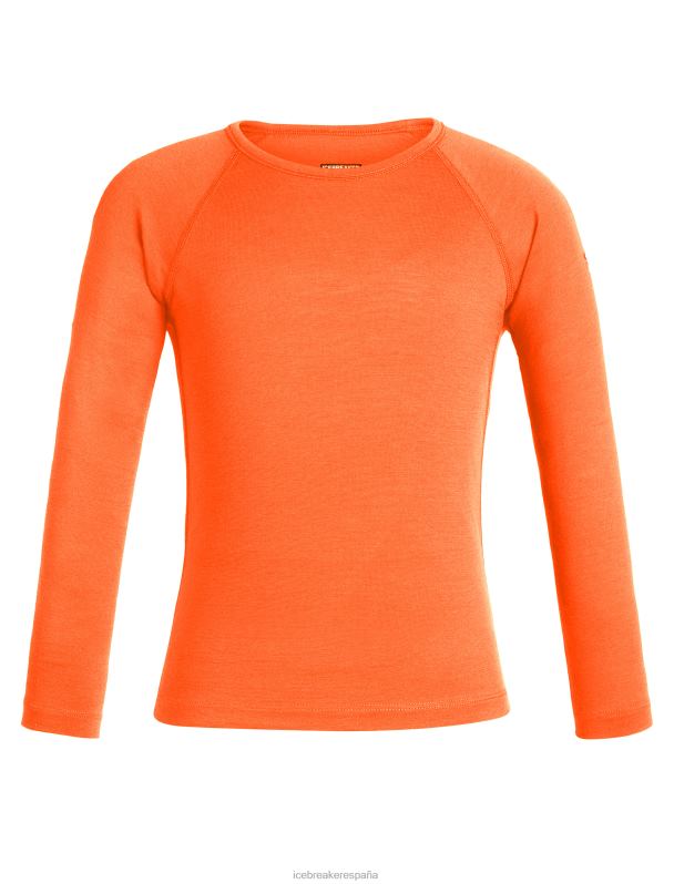 Icebreaker niños Camiseta térmica de manga larga Merino 200 Oasis 0V2J0942 ropa destello