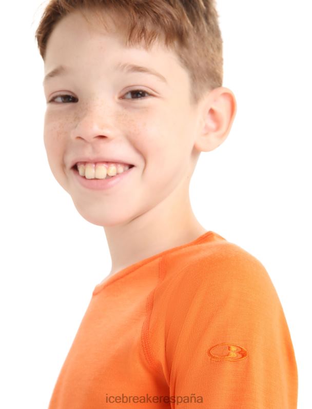 Icebreaker niños Camiseta térmica de manga larga Merino 200 Oasis 0V2J0942 ropa destello